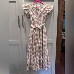 Karlie Pastel Floral Maxi Dress